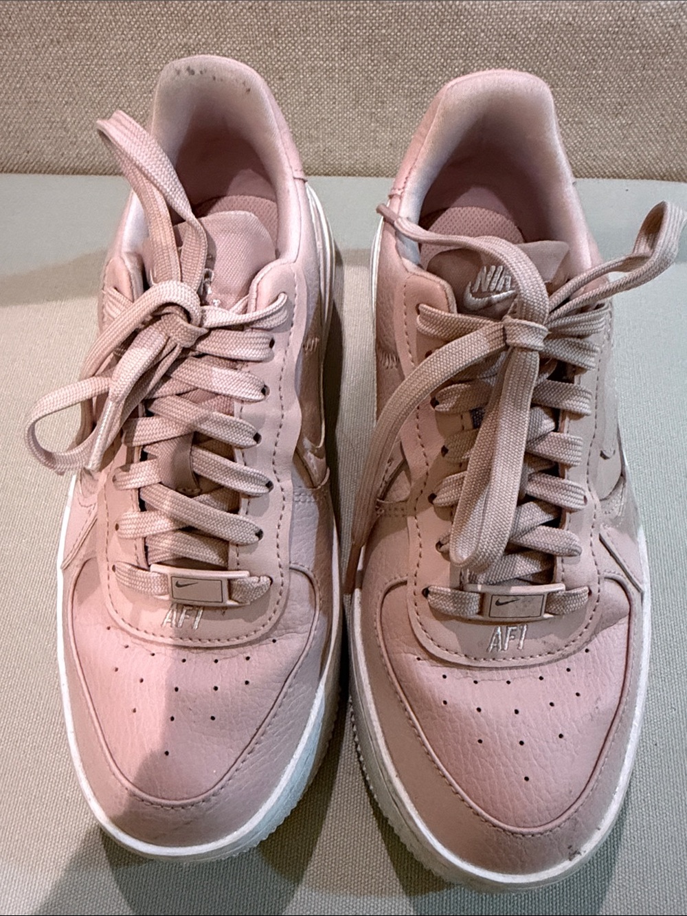 Nike Women's Low-Top Sneakers in Blush Pink